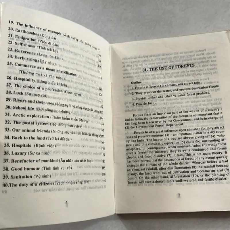 120 Bài luận Anh văn mẫu: Môi trường và cuộc sống - H. Martin 557870