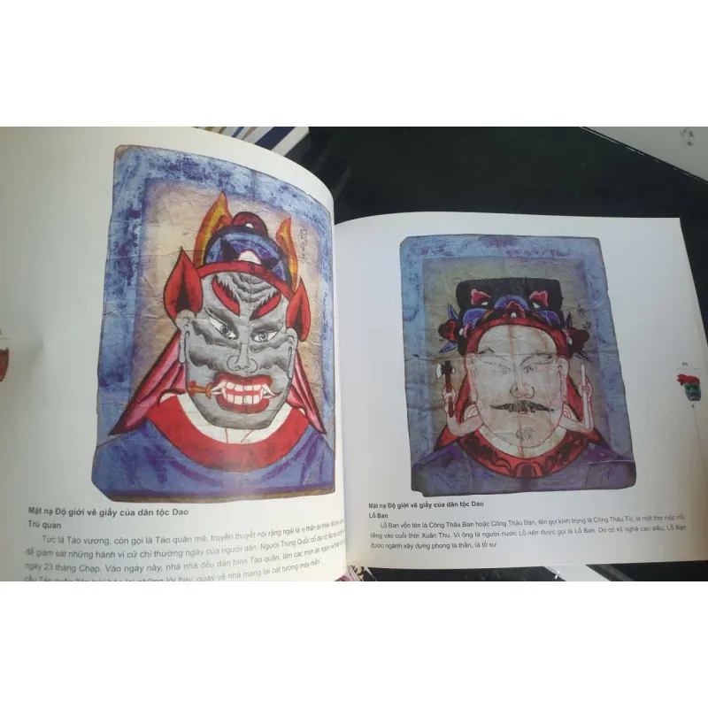 Mặt Nạ Dân Gian Trung Quốc - Củng Ninh sách nghệ thuật truyền thống 697352