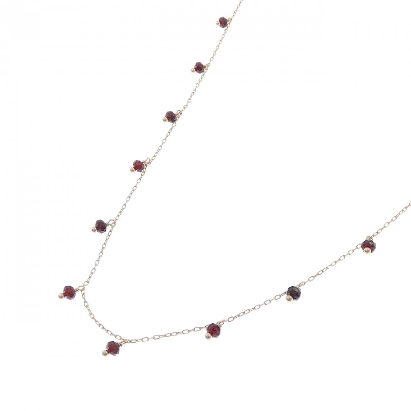 K18PG Garnet Necklace - Hàng hiệu Authentic 867153