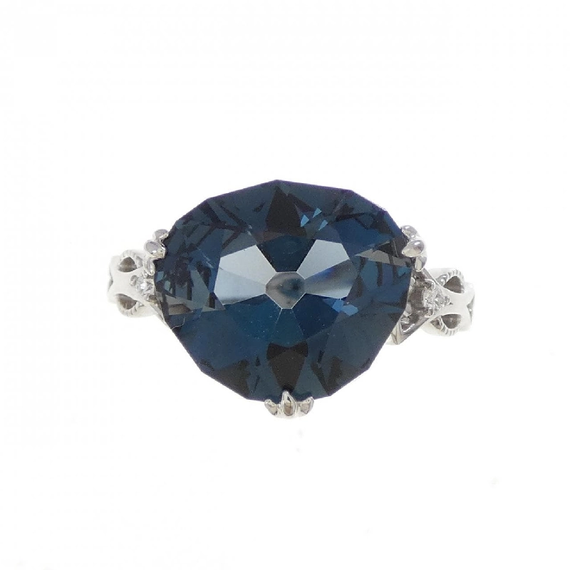 Nhẫn Blue Topaz K18WG - Hàng hiệu Chính hãng 847570