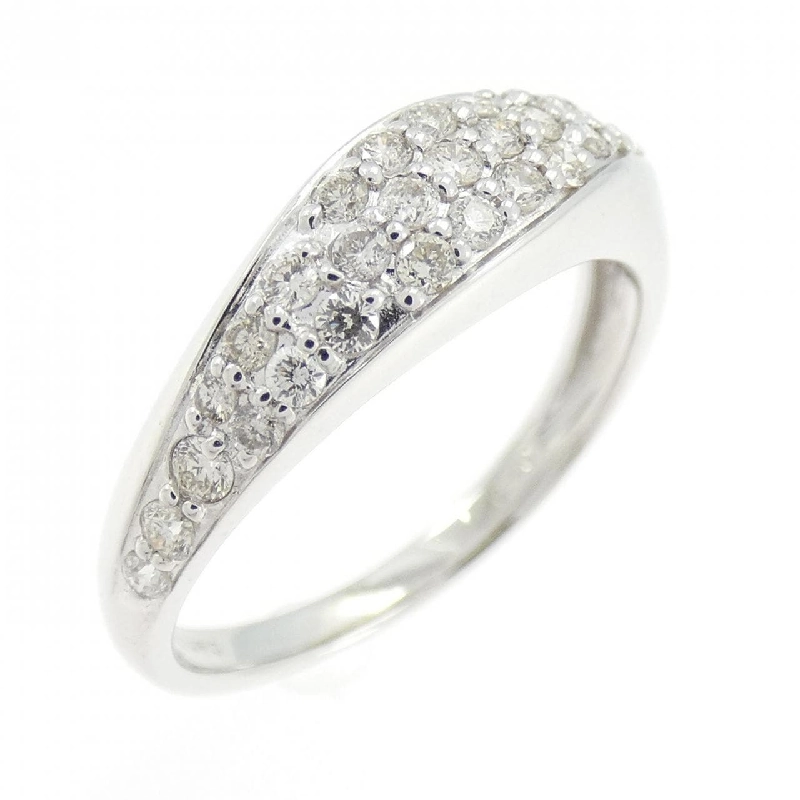 Nhẫn kim cương K14WG 0.40CT 666320