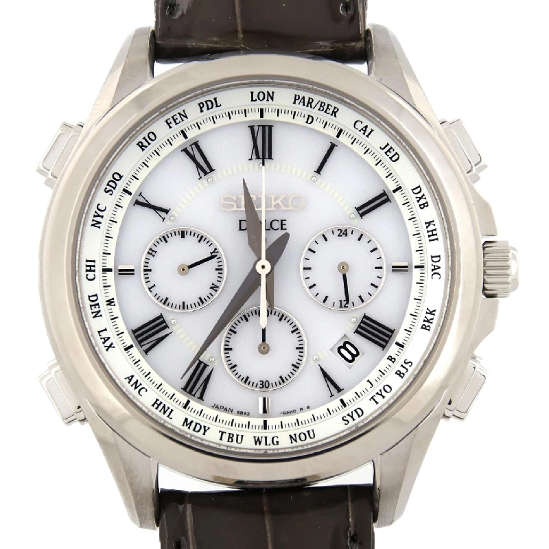 Đồng hồ Seiko Dolce điện tử 8B92-0AJ0/SADA039 SS Quartz năng lượng mặt trời - Hàng hiệu Chính hãng 889540