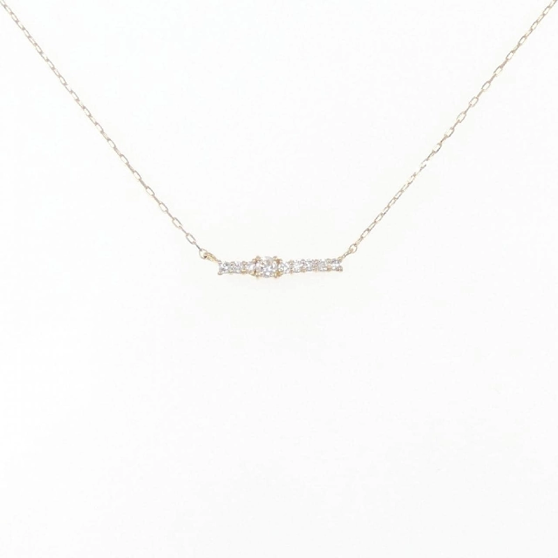 Dây chuyền kim cương K18YG 0.10CT - Hàng hiệu chính hãng 864986