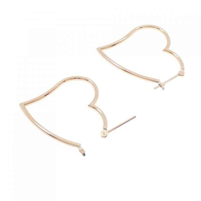 K18PG Bông tai hình trái tim - Hàng hiệu Chính hãng 867500