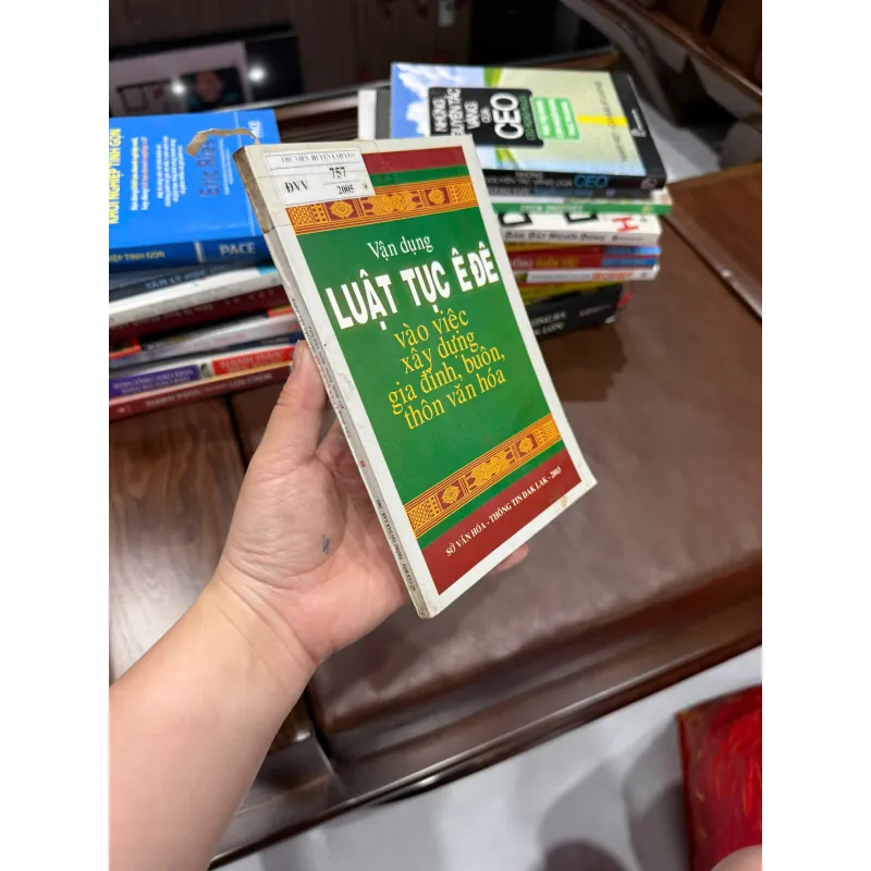 VẬN DỤNG LUẬT TỤC Ê ĐÊ VÀO VIỆC XÂY DỰNG GIA ĐÌNH, BUÔN, THÔN VĂN HÓA (2003) - K4 1022631