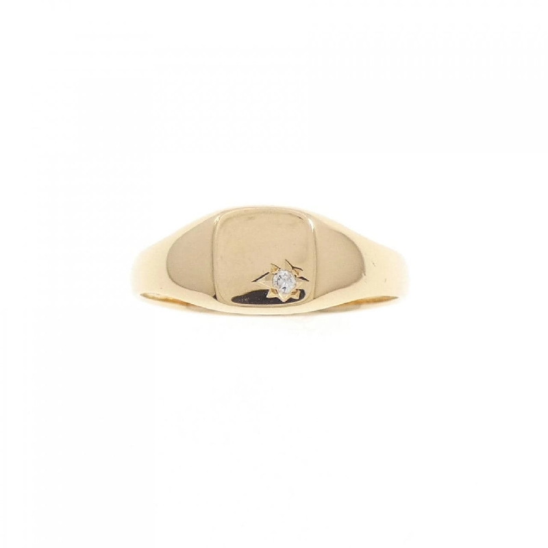 Nhẫn kim cương K18YG - Hàng hiệu Authentic 854560