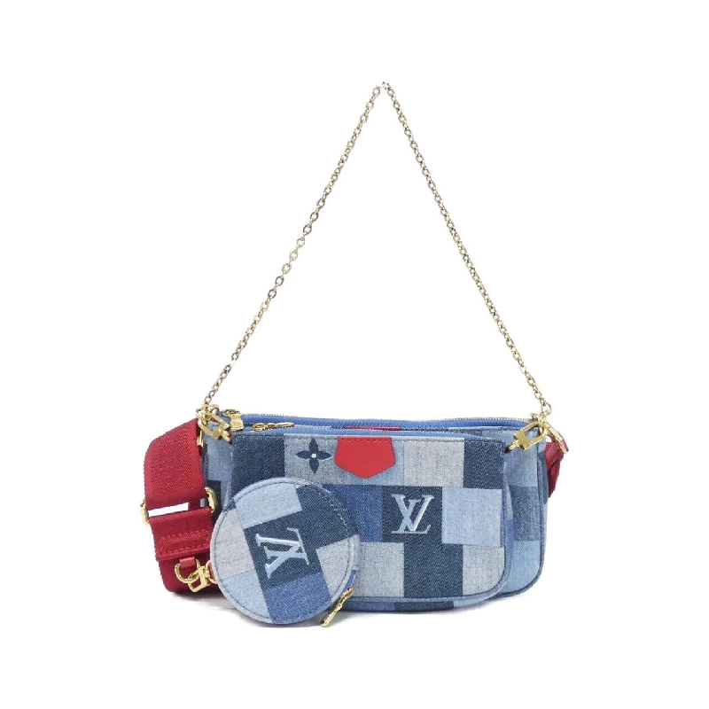 Túi xách vai Louis Vuitton Denim Monogram Multi Pochette Accessoires M44990 - Hàng hiệu Chính hãng 763988