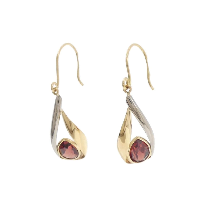 Bông tai Garnet K18YG/K18WG - Hàng hiệu Chính hãng 862605