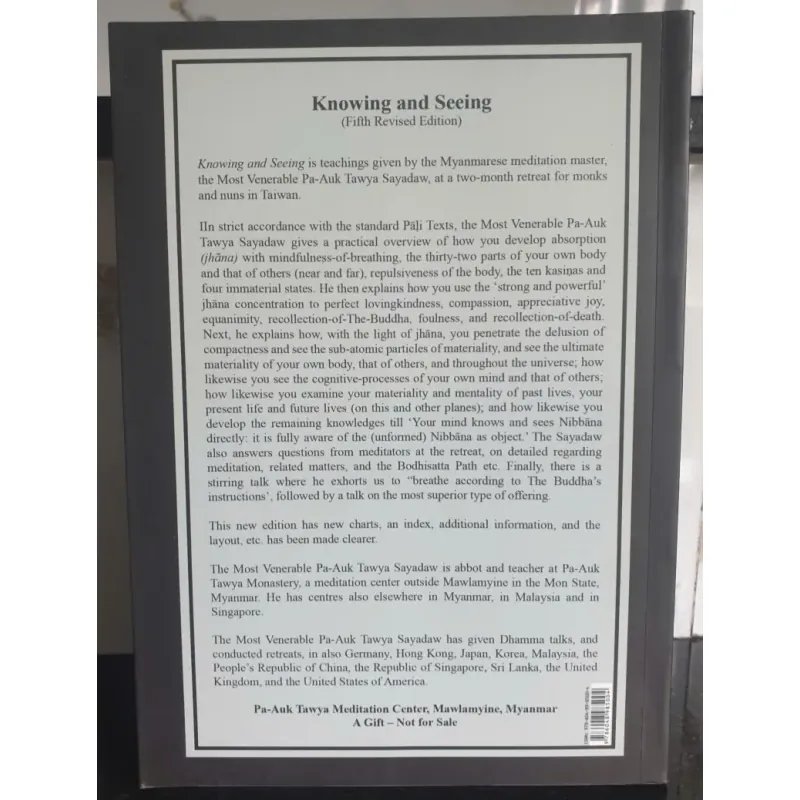 Sách Knowing and Seeing - sách tiếng Anh 958274