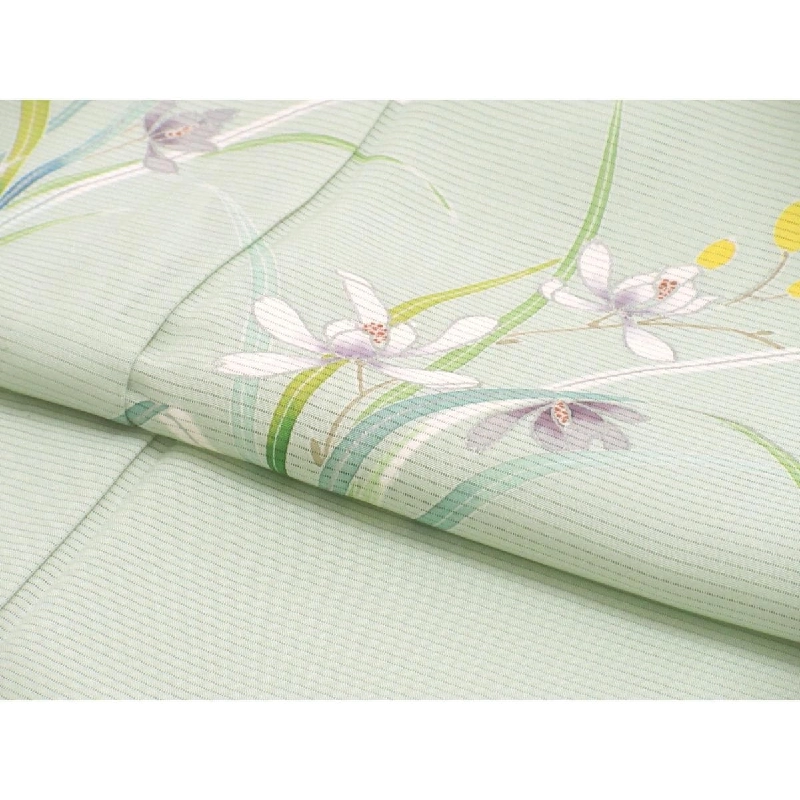 Áo kimono đơn lớp Komaro với họa tiết bạn bè và màu bạc - Hàng hiệu Authentic 883208