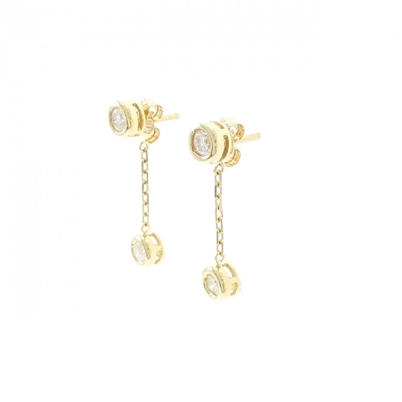 K18YG Bông tai kim cương 0.30CT - Hàng hiệu Chính hãng 870876