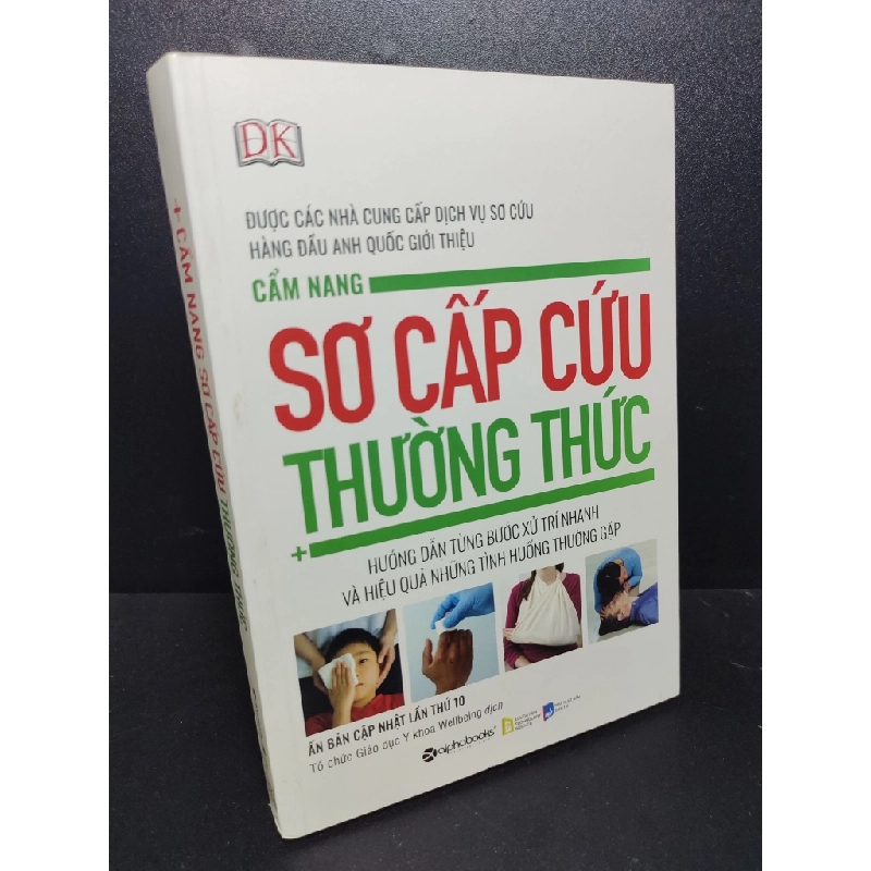 [59K/kg] Cẩm nang sơ cấp cứu thường thức 2019 mới 90% hơi bẩn bìa HCM0411 365059