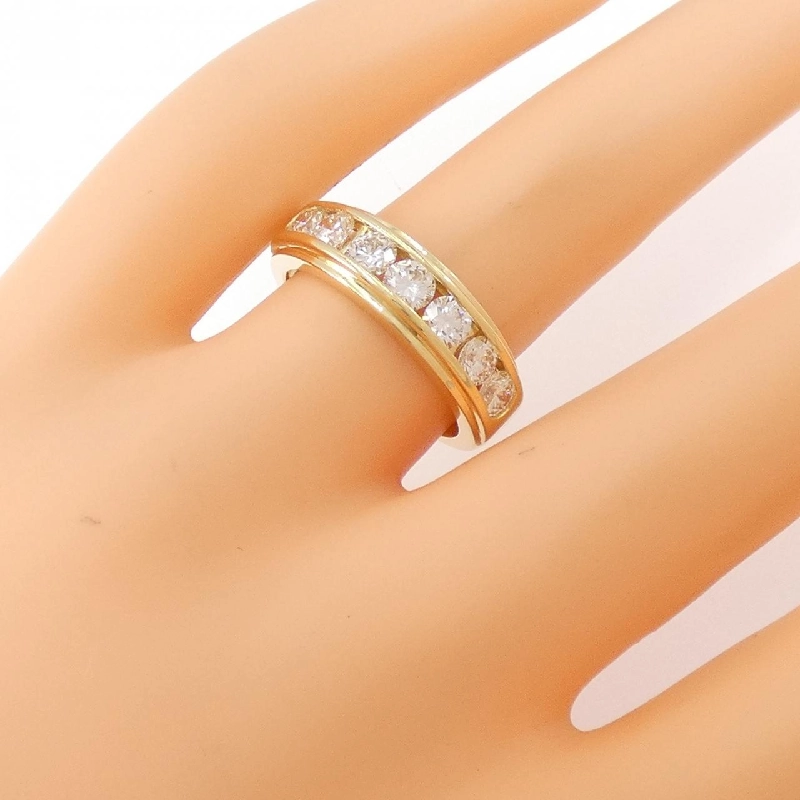 Nhẫn kim cương K18YG 1.150CT 671338