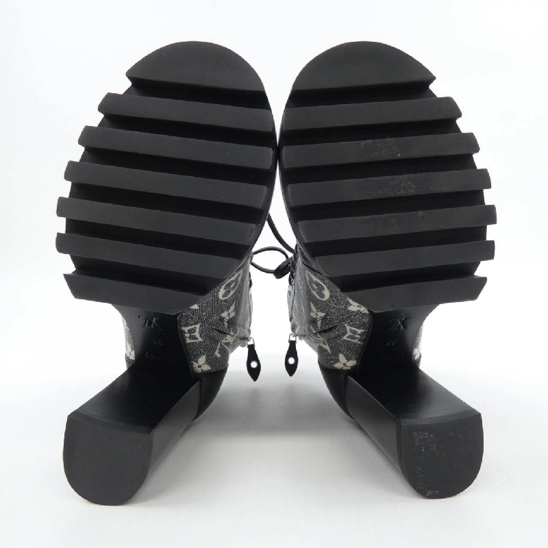 Giày boot LOUIS VUITTON Monogram Denim - Hàng hiệu Authentic 827932