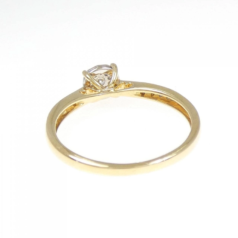 Nhẫn kim cương 750YG/750WG 0.03CT 670987