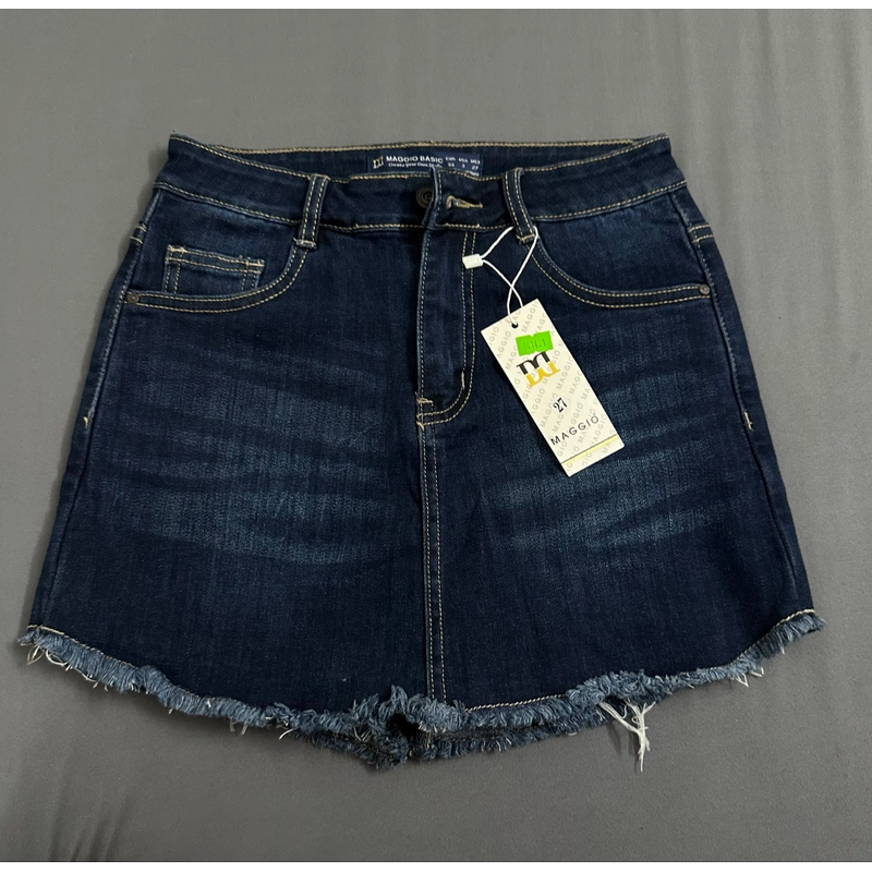 Chân váy jean VNXK new thanh lý eo 62 co giãn 72 cm 549498
