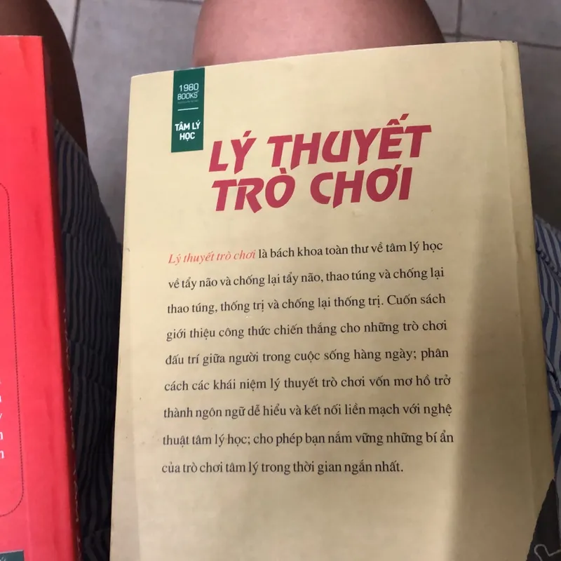 combo 2 sách lý thuyết trò chơi và thao túng tâm lý 1052380