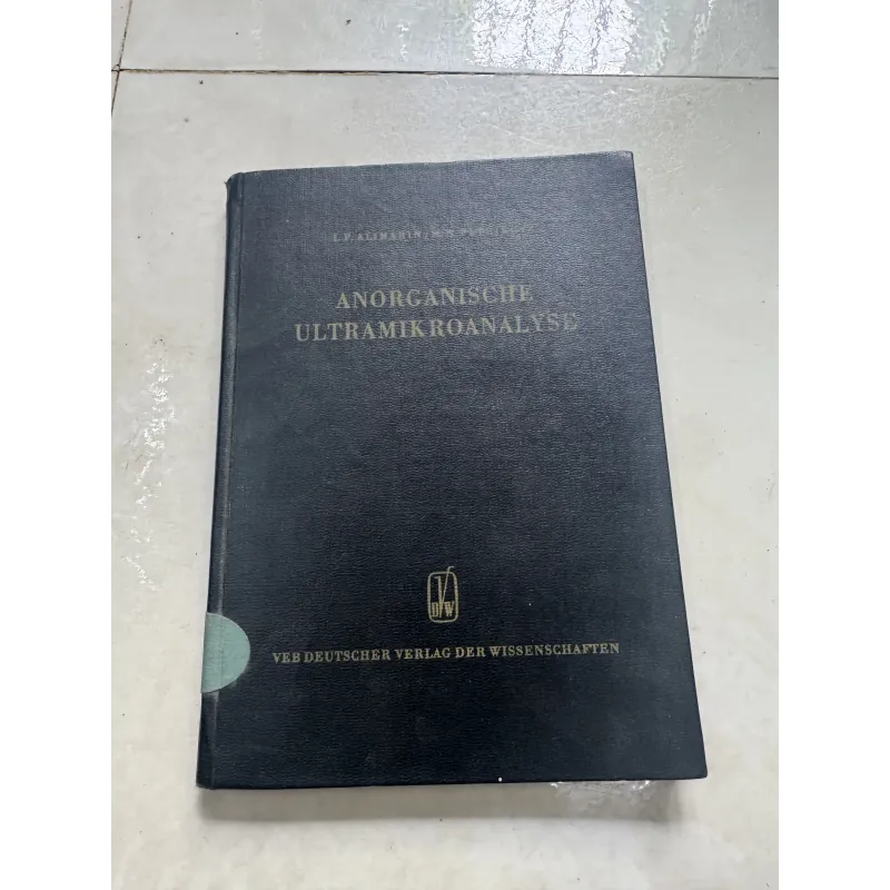Phân tích siêu vi vô cơ Tiếng Đức 1046006