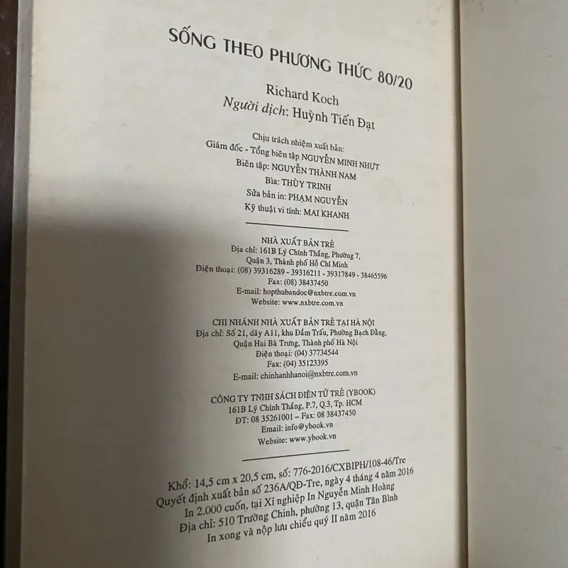 Sống Theo Phương Thức 80/20-Richard Koch.      1036053