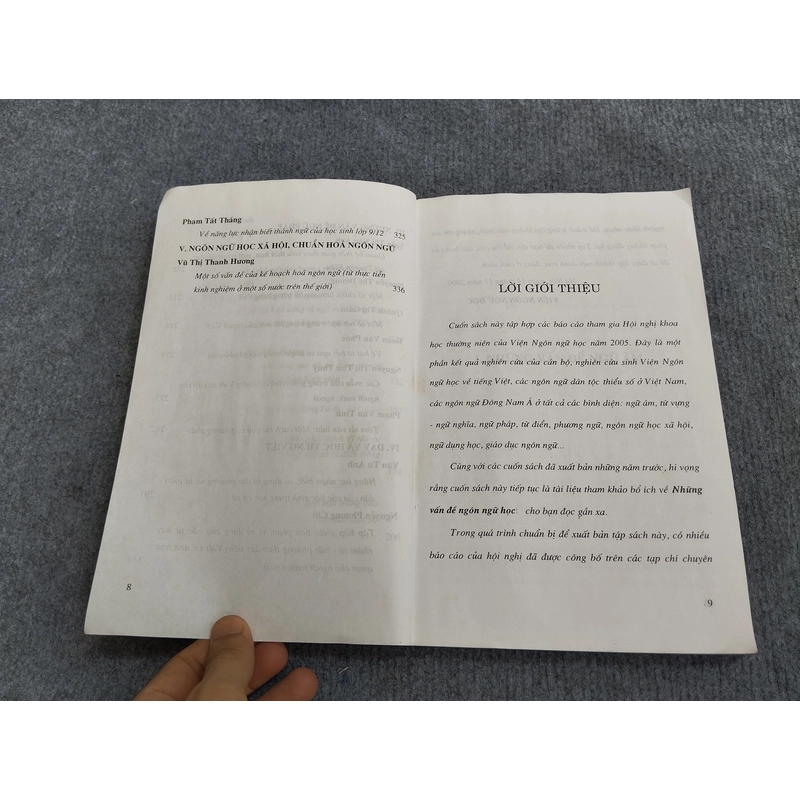 NHỮNG VẤN ĐỀ NGÔN NGỮ HỌC (KỈ YẾU HỘI NGHỊ KHOA HỌC 2005) 549878
