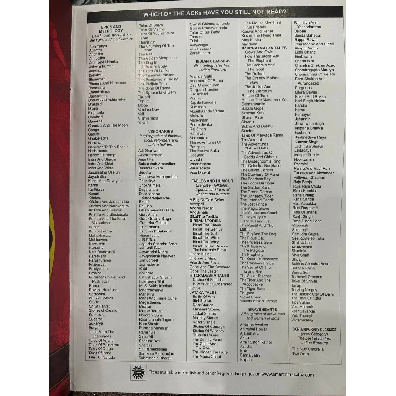 Những Câu Chuyện Về Voi - Amar Chitra Katha 932809