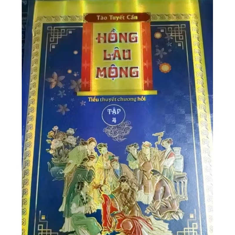 Hồng Lâu Mộng - bộ 4 quyển bìa cứng 186459