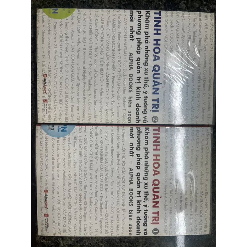 Tinh hoa quản trị Tập 1 và 2 xb 2009 727835