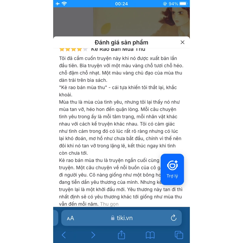 Văn học teen Việt Nam - Tuyển tập truyện ngắn - Kẻ Rao Bán Mùa Thu 548712