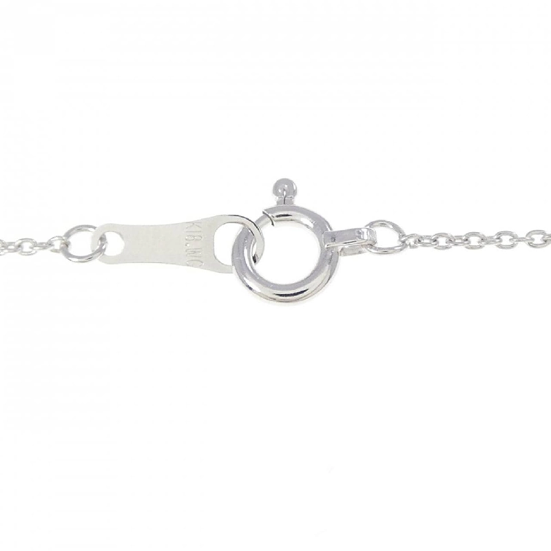 Dây chuyền kim cương hình móng ngựa K18WG 0.20CT - Hàng hiệu Chính hãng 858086