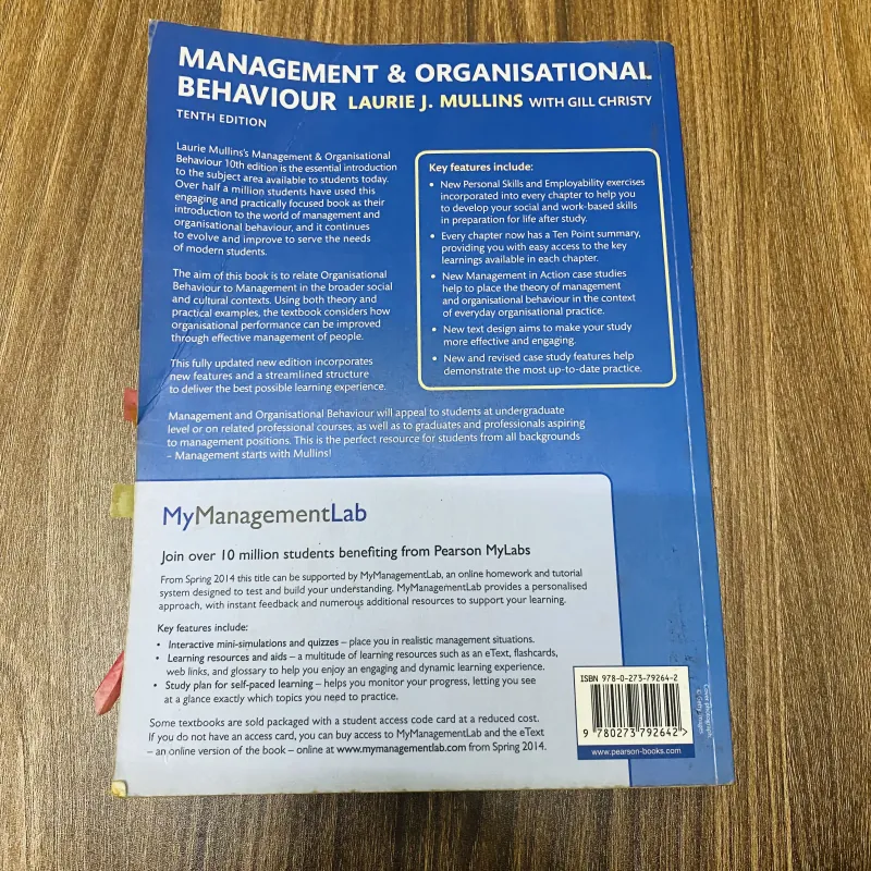 Managerment& Organisational Behavios 996182