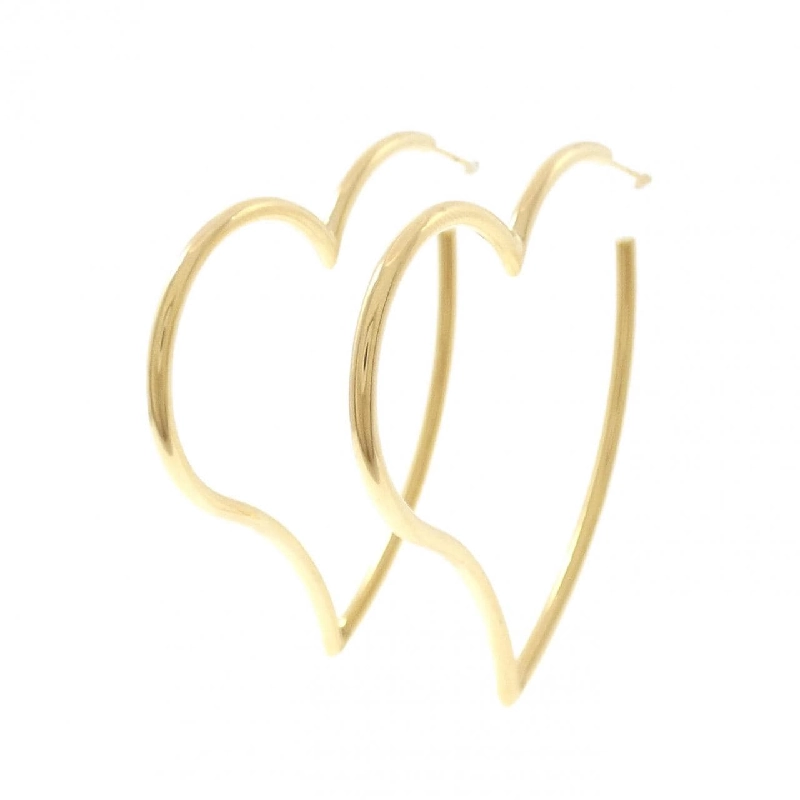 K18YG Bông tai hình trái tim - Hàng hiệu Authentic 870272