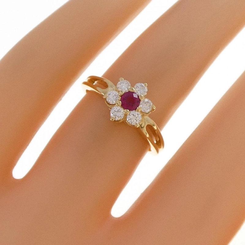 Nhẫn Ruby Mikimoto 0.14CT - Hàng hiệu Chính hãng 839213