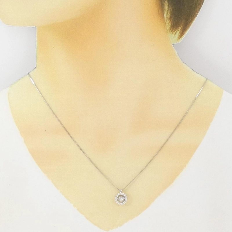 Dây chuyền kim cương PT900/PT850 0.51CT - Hàng hiệu Chính hãng 865333