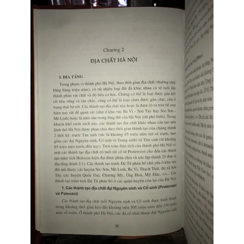 Hà Nội địa chất, địa mạo và tài nguyên liên quan - Vũ Văn Phái 734535