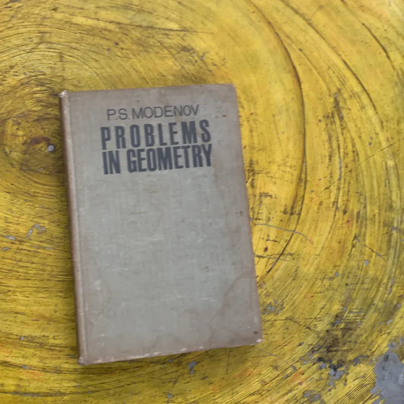 PROBLEMS IN GEOMETRY- P.S. MODENOV 760751