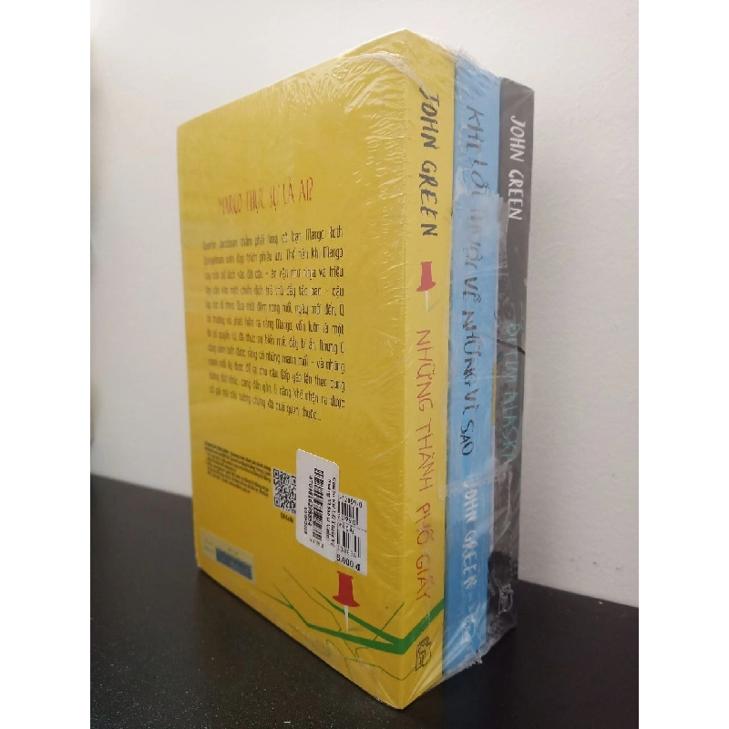 Khi Lỗi Thuộc Về Những Vì Sao (Combo 3 cuốn) John Green New 100% HCM.ASB2802 65930