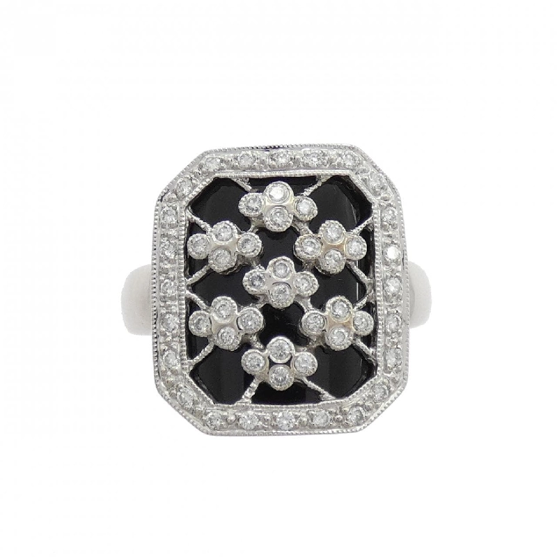 Nhẫn Onyx K18WG 3.72CT - Hàng hiệu Chính hãng 846995