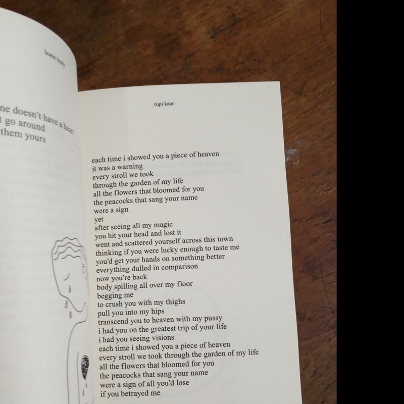 Tập thơ Home body- rupi kaur 195265