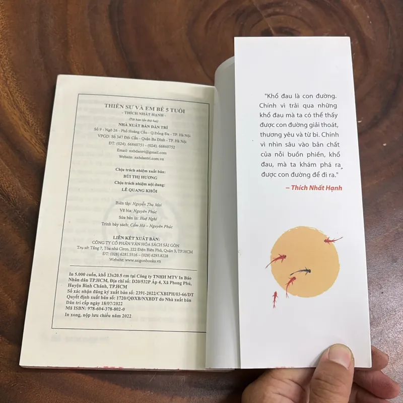 II Phật Giáo: Thiền Sư Và Em Bé 5 Tuổi - Thích Nhất Hạnh - 2022 1001702