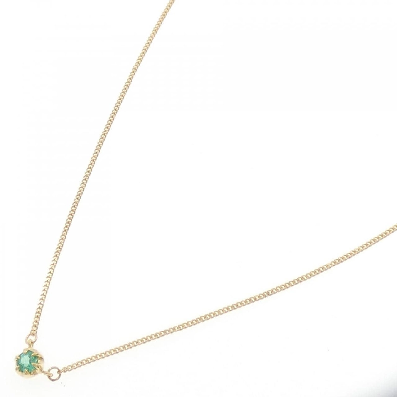 K18YG Emerald Necklace - Hàng hiệu Authentic 860346