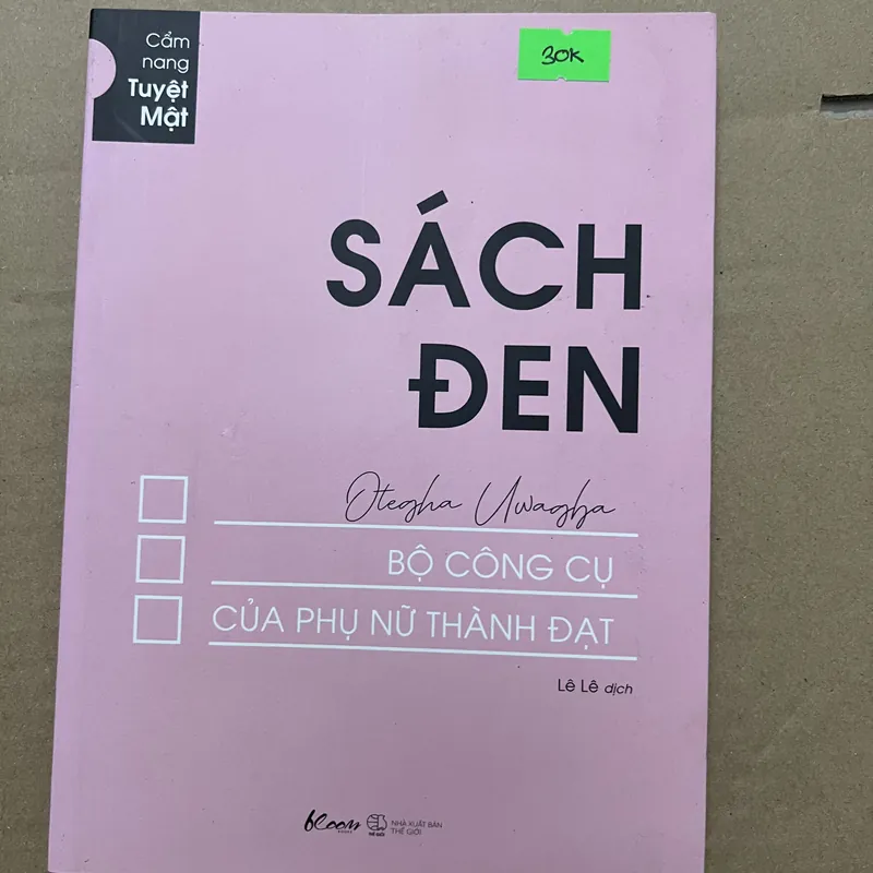 Sách đen bộ công cụ của phụ nữ thành đạt 569380