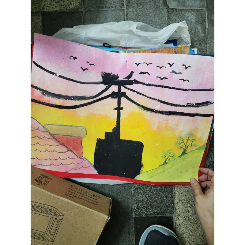 Combo 25 bức tranh vẽ acrylic về phong cảnh 799924