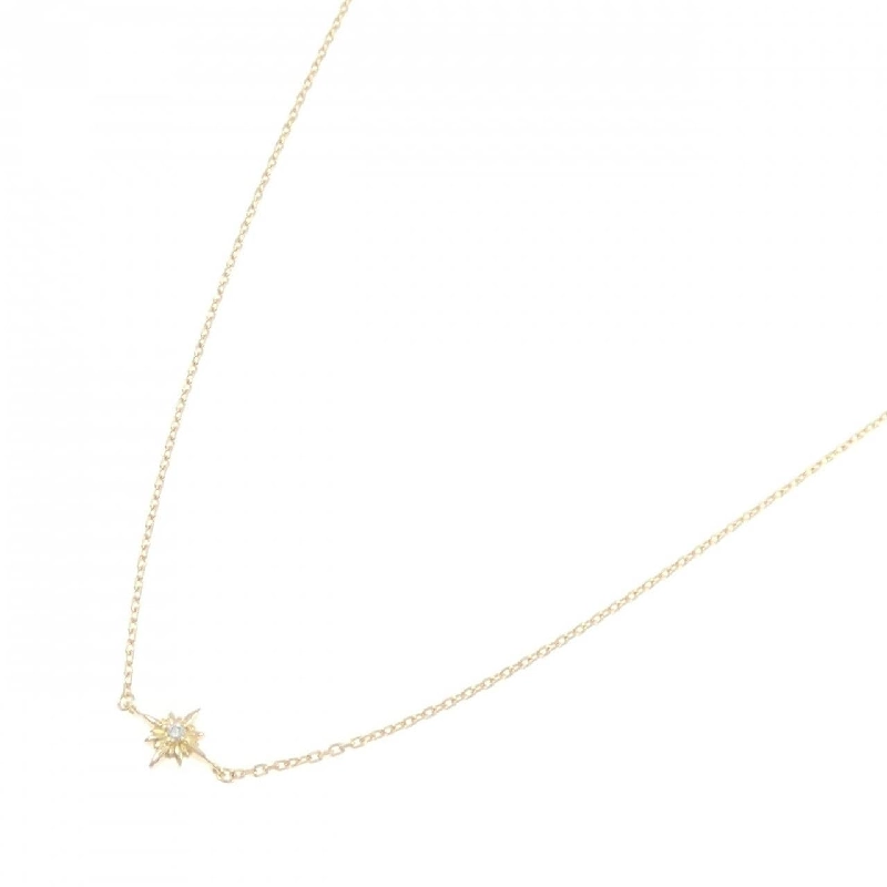 K18YG Dây chuyền kim cương 0.01CT - Hàng hiệu Chính hãng 857045