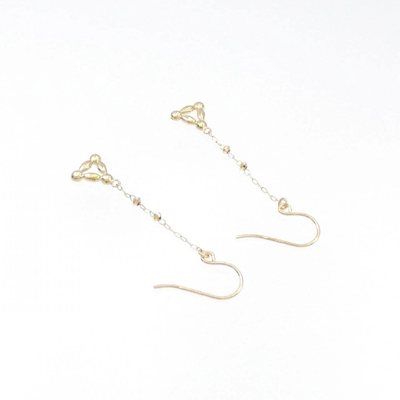 K18YG Bông tai kim cương 0.06CT - Hàng hiệu Chính hãng 871952