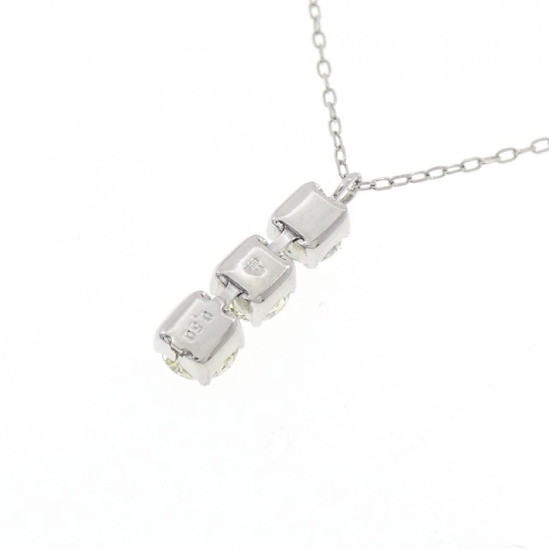 Dây chuyền kim cương ba viên PT850 0.50CT - Hàng hiệu Authentic 856171