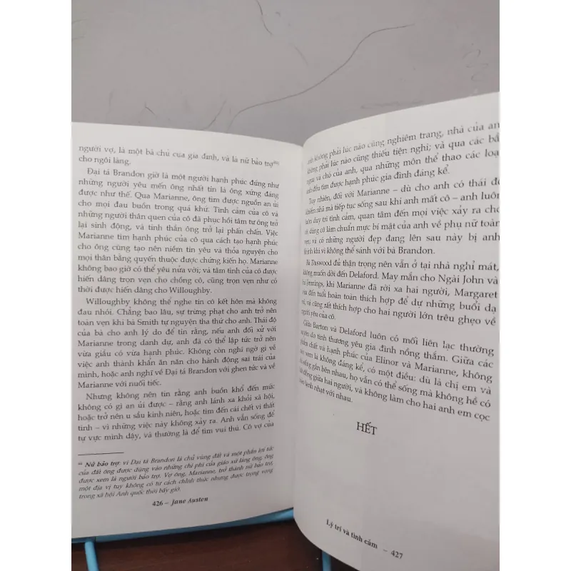 Sách: Lý trí và tình cảm - TG: Jane Austen 974056