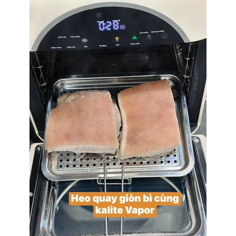 Nồi chiên hơi nước Kalite Vapor – Chiên giòn, hấp mềm, nướng ngon trong một chạm 718831