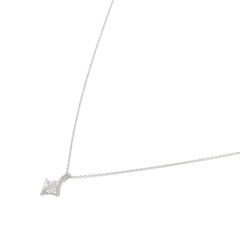 750WG/K18WG Dây chuyền kim cương - Hàng hiệu Authentic 860186