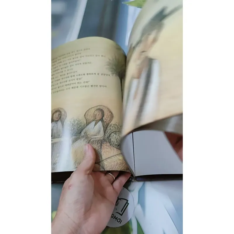 [Tặng nẹp góc] Truyện thiếu nhi Hàn Quốc: Moyamo Anu 23 -  모야모 아누와: 옥수수 도둑;. 회오리바람 732015