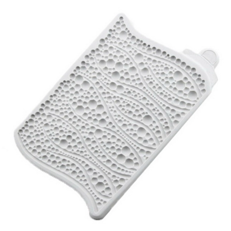 Khuôn silicon làm viền bánh, rau câu, fondant hình chuỗi ngọc - Mã số 1294 342499